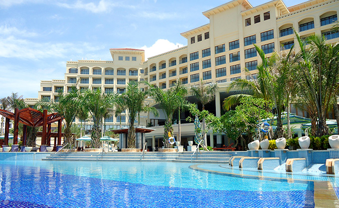 海南三亚亚龙湾假日酒店景观设计